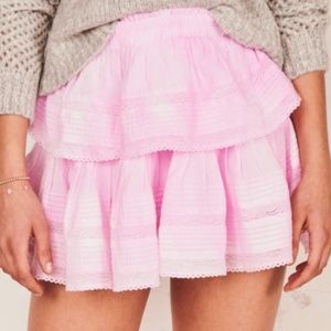 COPY - Love Shack Fancy Mini Ruffle Skirt